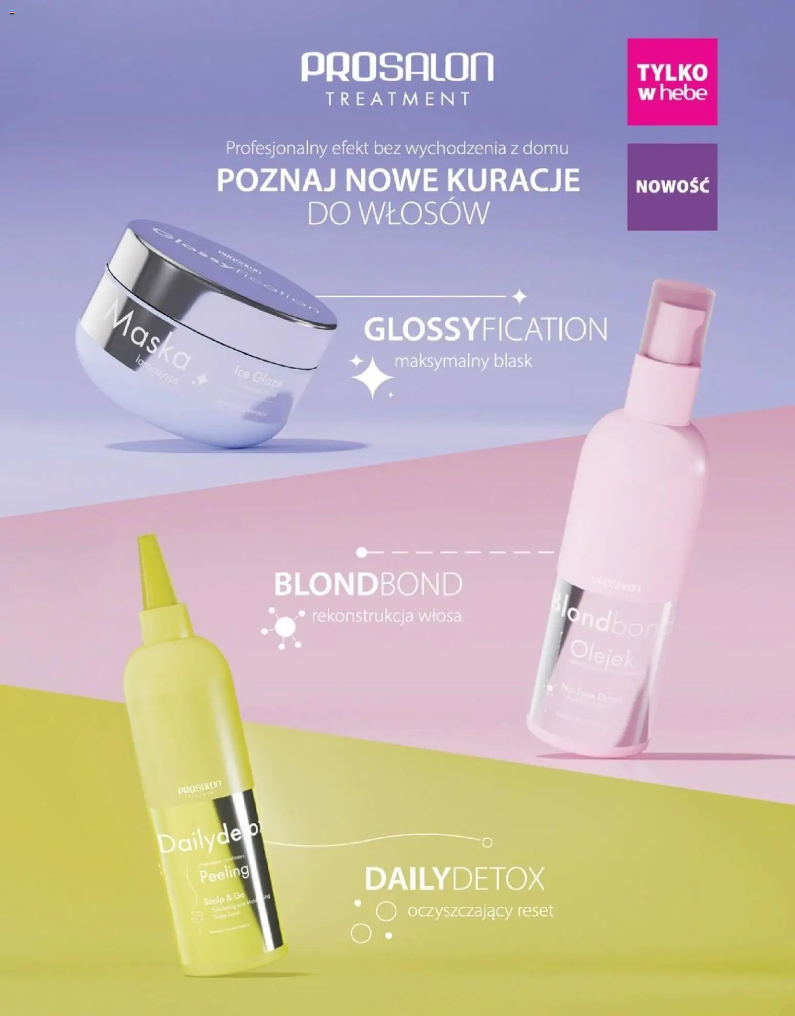 Hebe gazetka - Magazyn od 01.03.2026 | Strona: 13 | Produkty: Olejek do włosów, Maska, Peeling