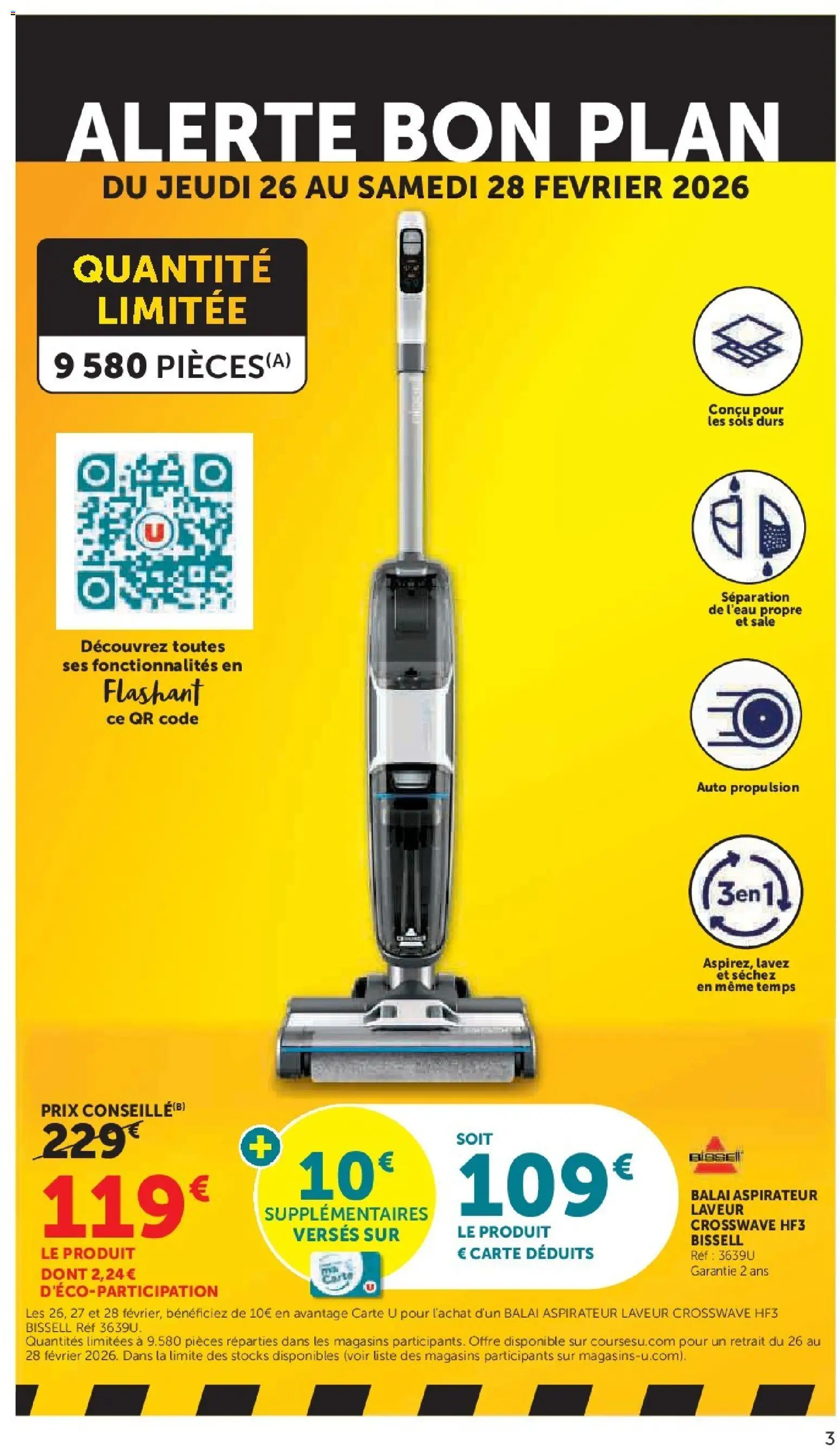 {H1} | Page: 3 | Produits: Aspirateur, Balai