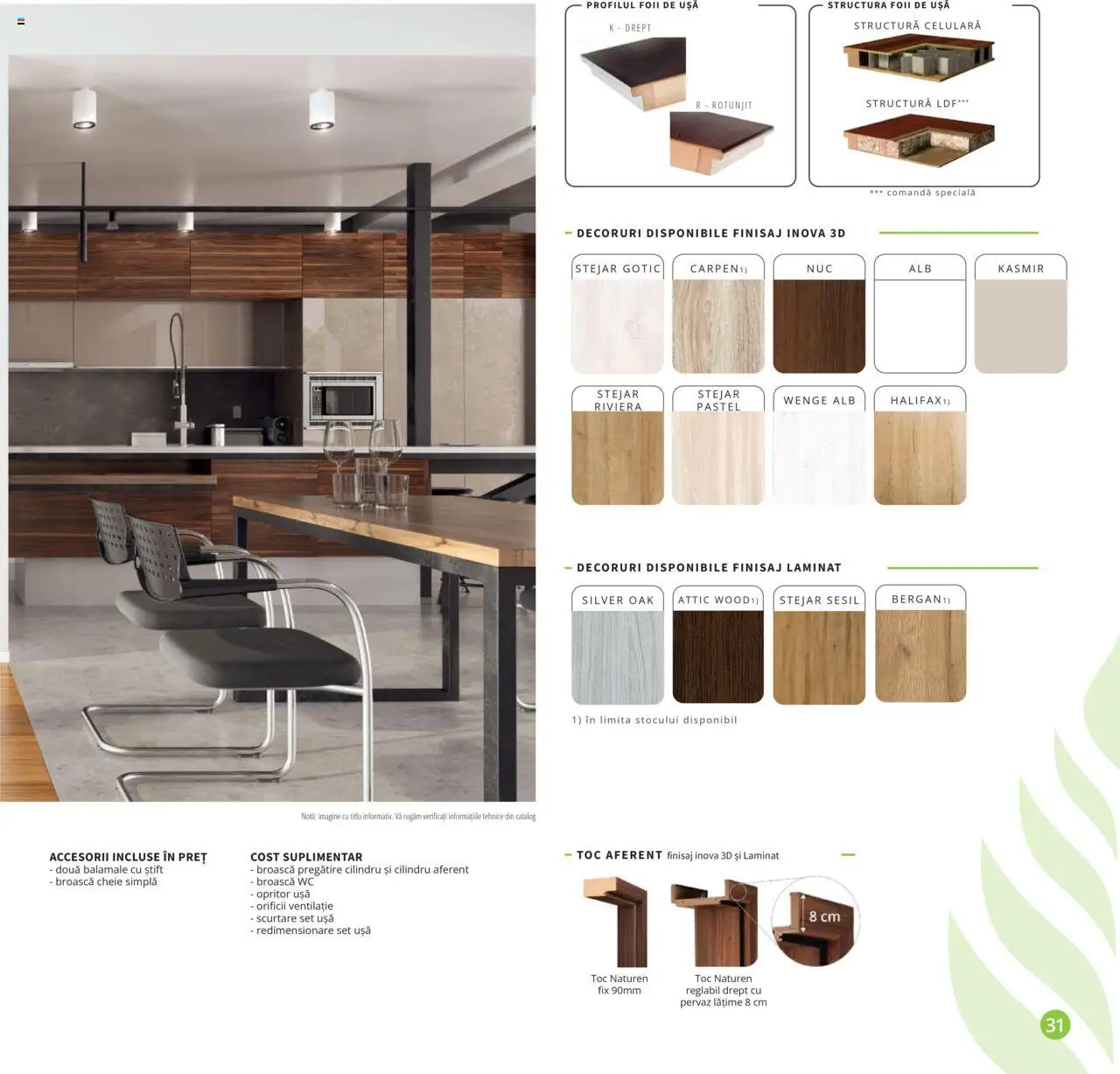 Noul catalog Proges – valabil de la 01.08.2025 | Pagină: 31 | Produse: Ușă