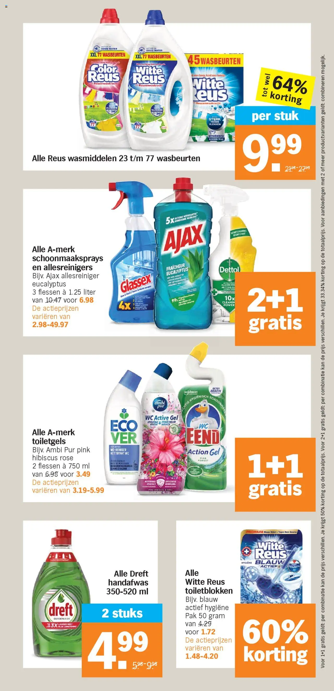 | Pagina: 30 | Producten: Kan, Allesreiniger, Was, Gel
