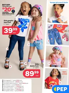 PEP Stores specials catalogue – valid from 01.12.2025 | Page: 2 | Products: Shorts, Sneakers, Sandals, Jeggings
