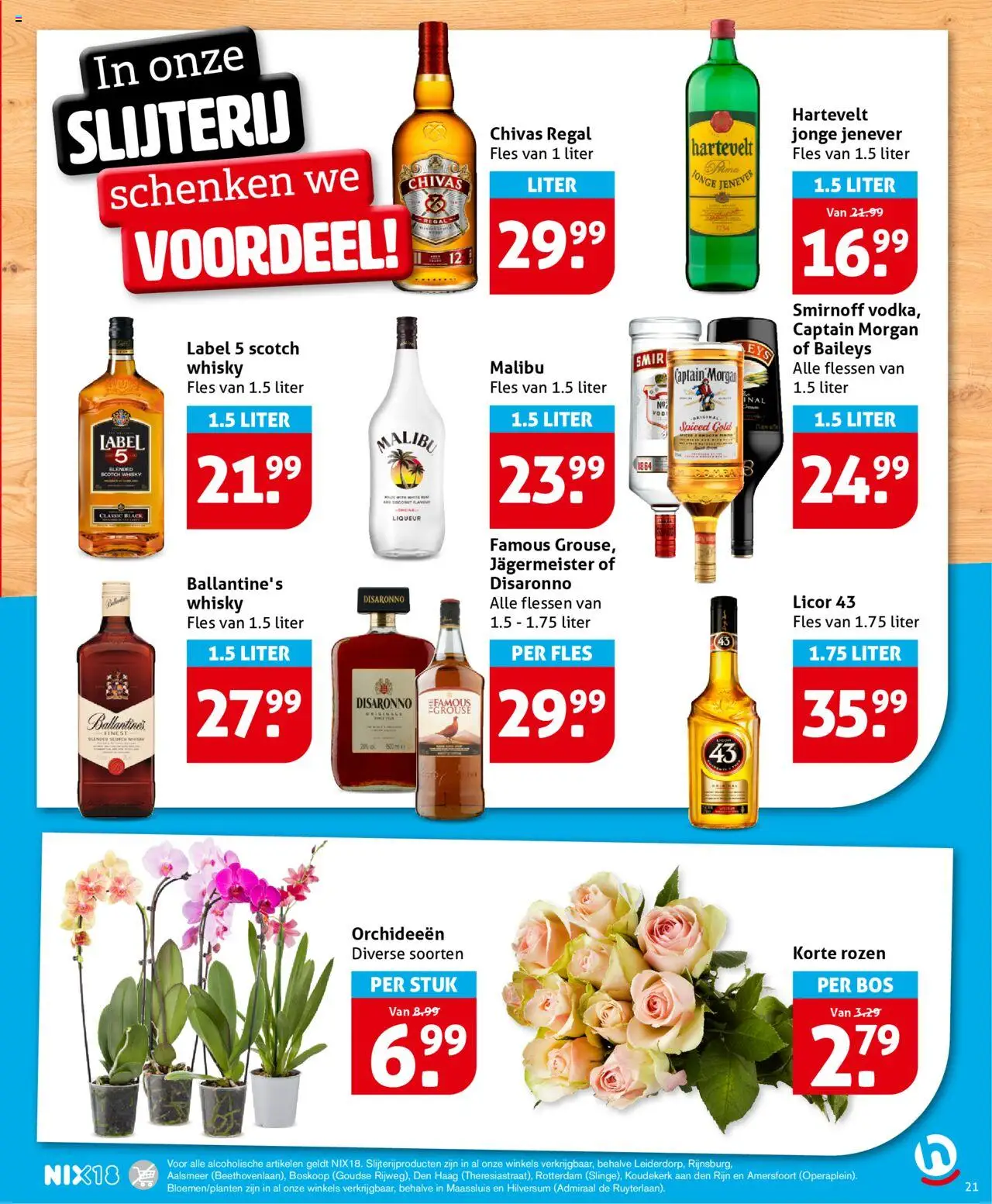  | Pagina: 23 | Producten: Osztrigaszósz, Fles, Whisky, Slijterij
