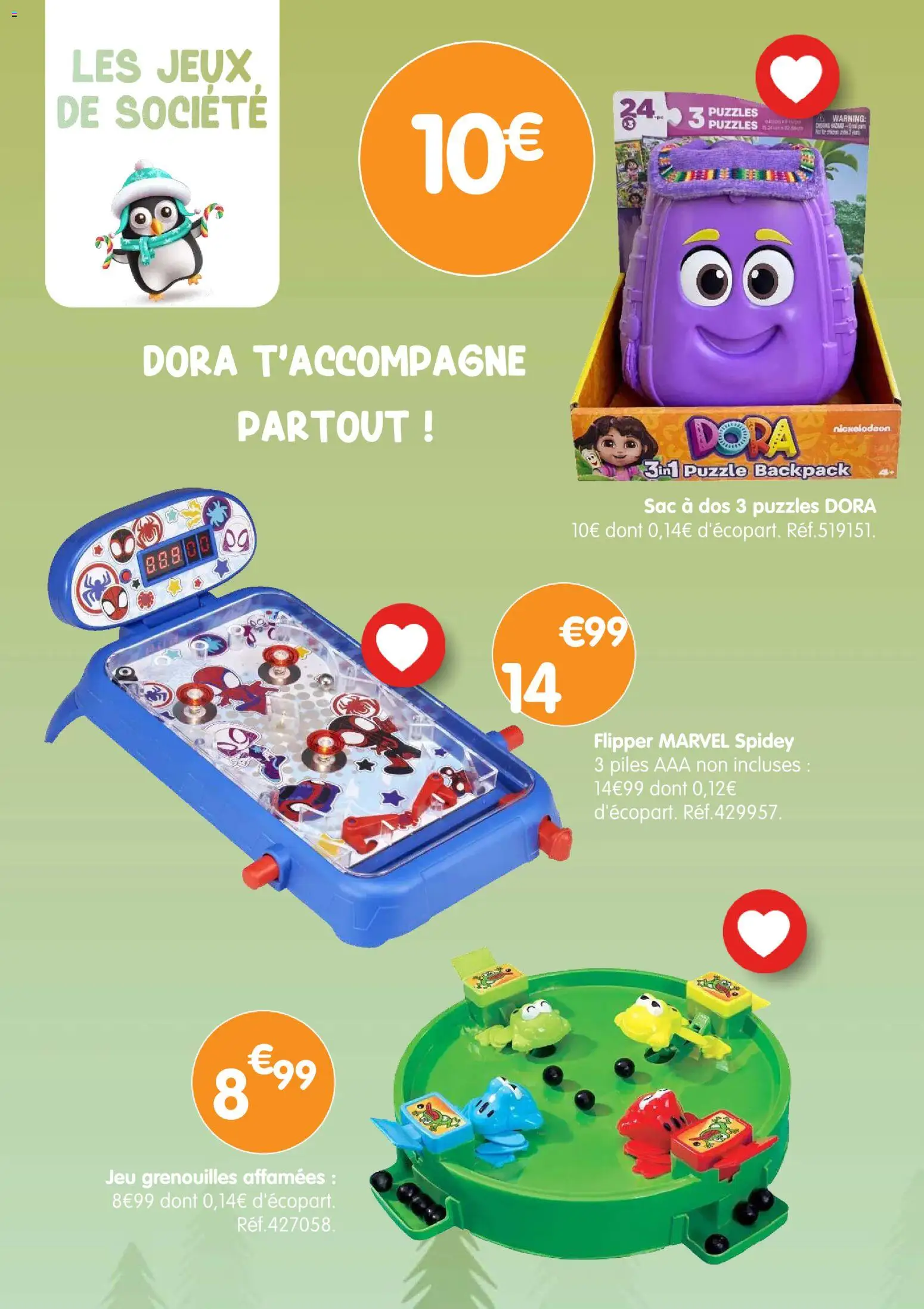 {H1} | Page: 28 | Produits: Sac, Jeux de société, Piles, Sac à dos