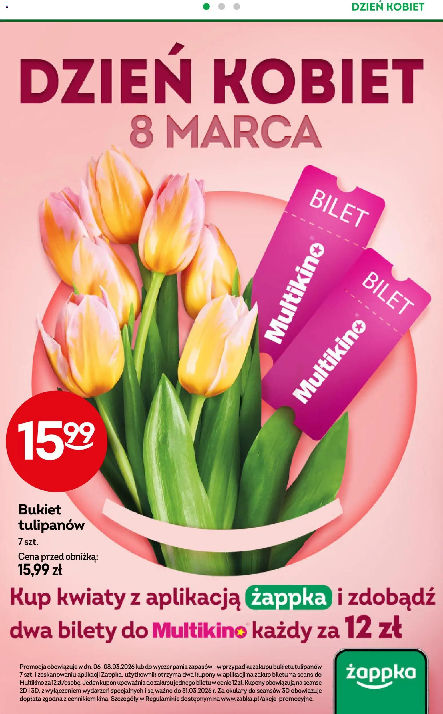 Żabka Gazetka od 25.02.2026 | Strona: 12 | Produkty: Okulary, Kwiaty