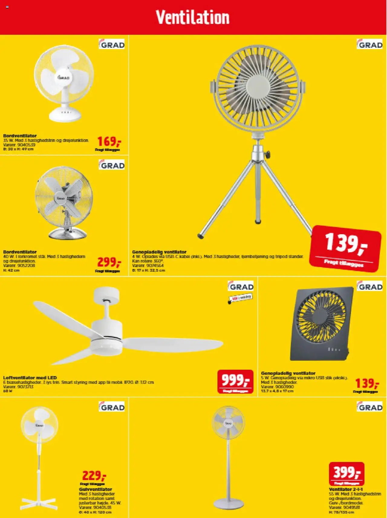 Jem & fix Tilbudsavis gyldig fra 13.03.2025 | Side: 24 | Produkter: Stik, Ventilator, Kabel