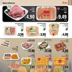 Anteprima del volantino Volantino Famila	 valido a partire dal 30.10.2025 | Pagina: 13 | Prodotti: Pollo, Tè, Crocchette, Cosce di pollo