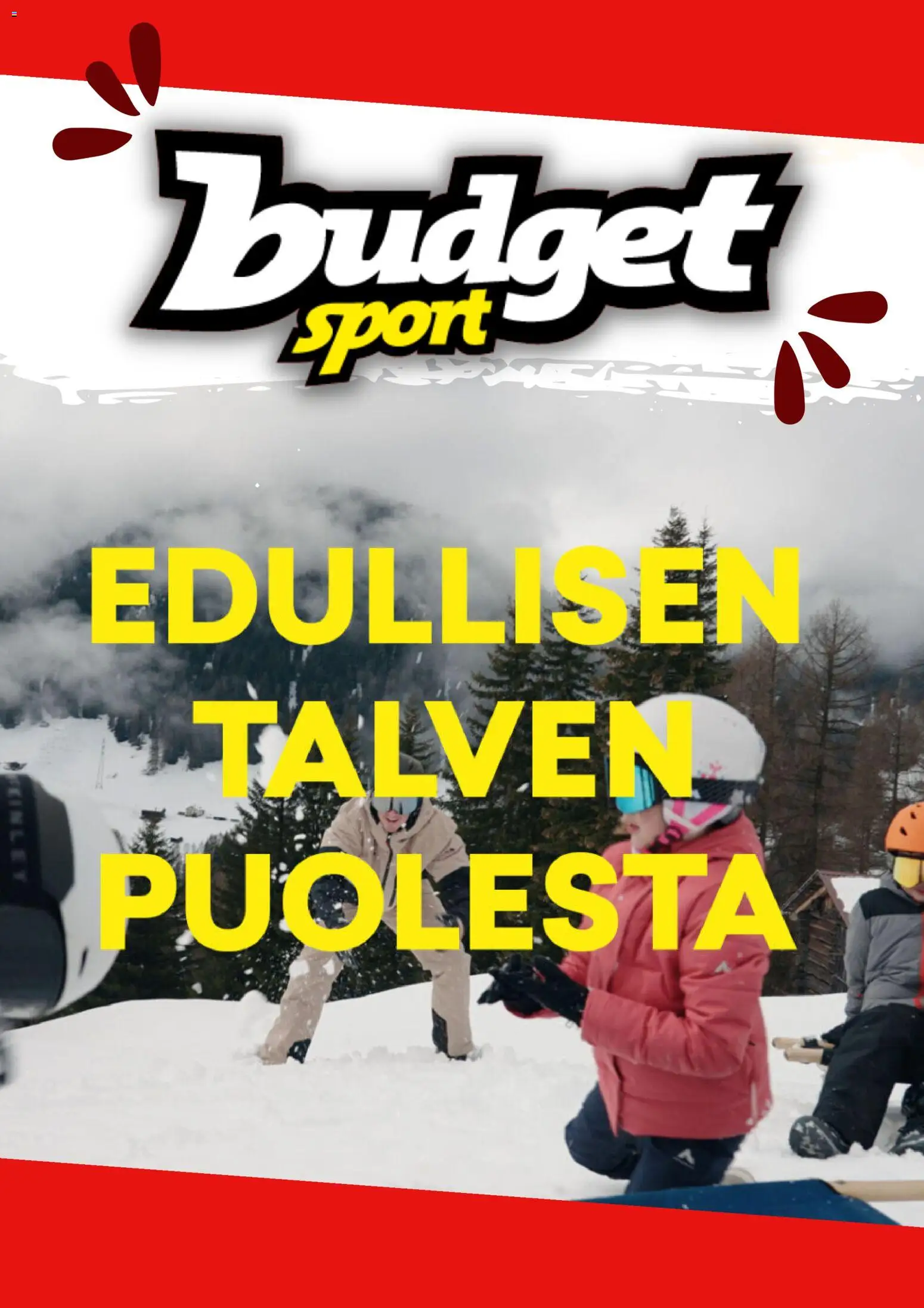 Budget Sport tarjoukset – voimassa 22.01.2026 alkaen | Sivu: 1