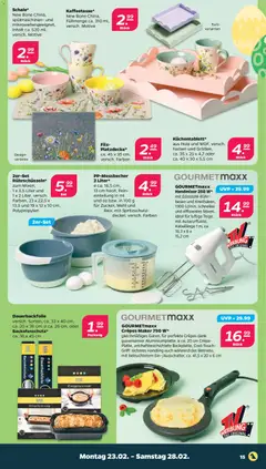 Netto Prospekt 	 ab 23.02.2026 gültig | Seite: 21 | Produkte: Mehl, Handmixer