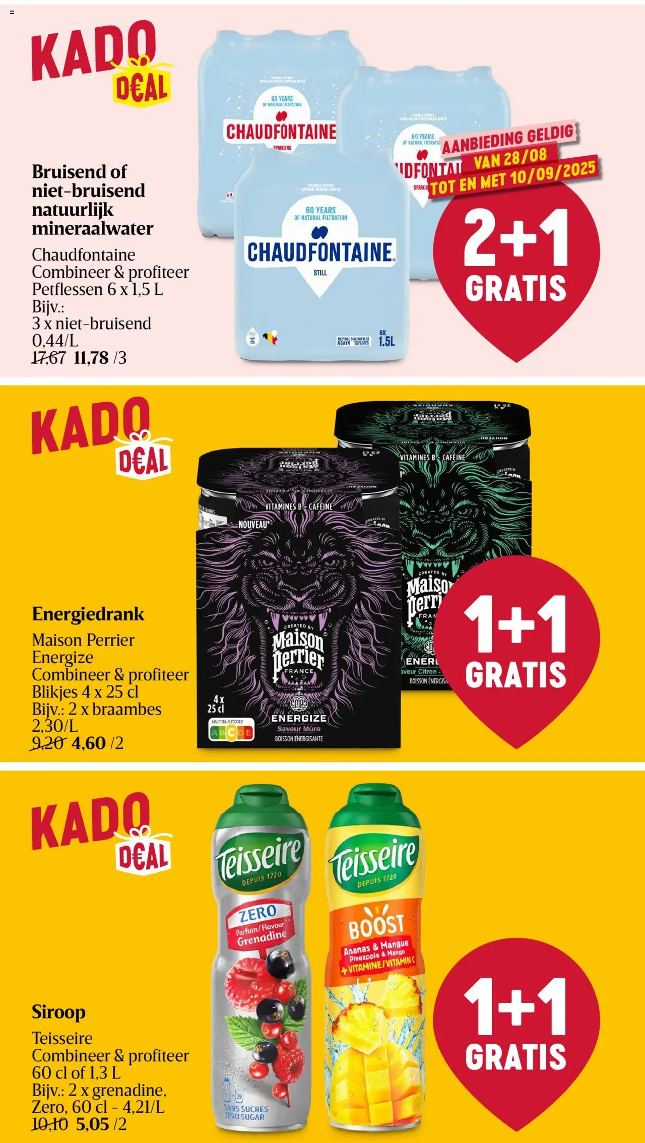  | Pagina: 17 | Producten: Ananas, Boost, Mango, Mineraalwater