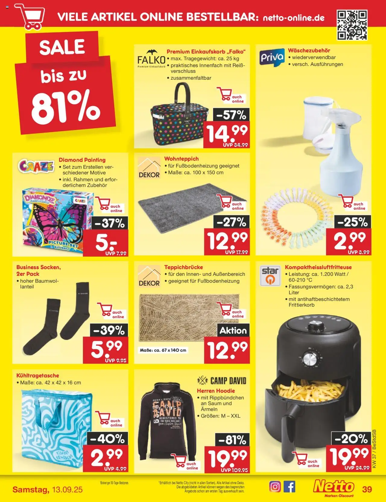 Netto Marken-Discount Prospekt 	 – gültig ab 08.09.2025 | Seite: 57 | Produkte: Hoodie