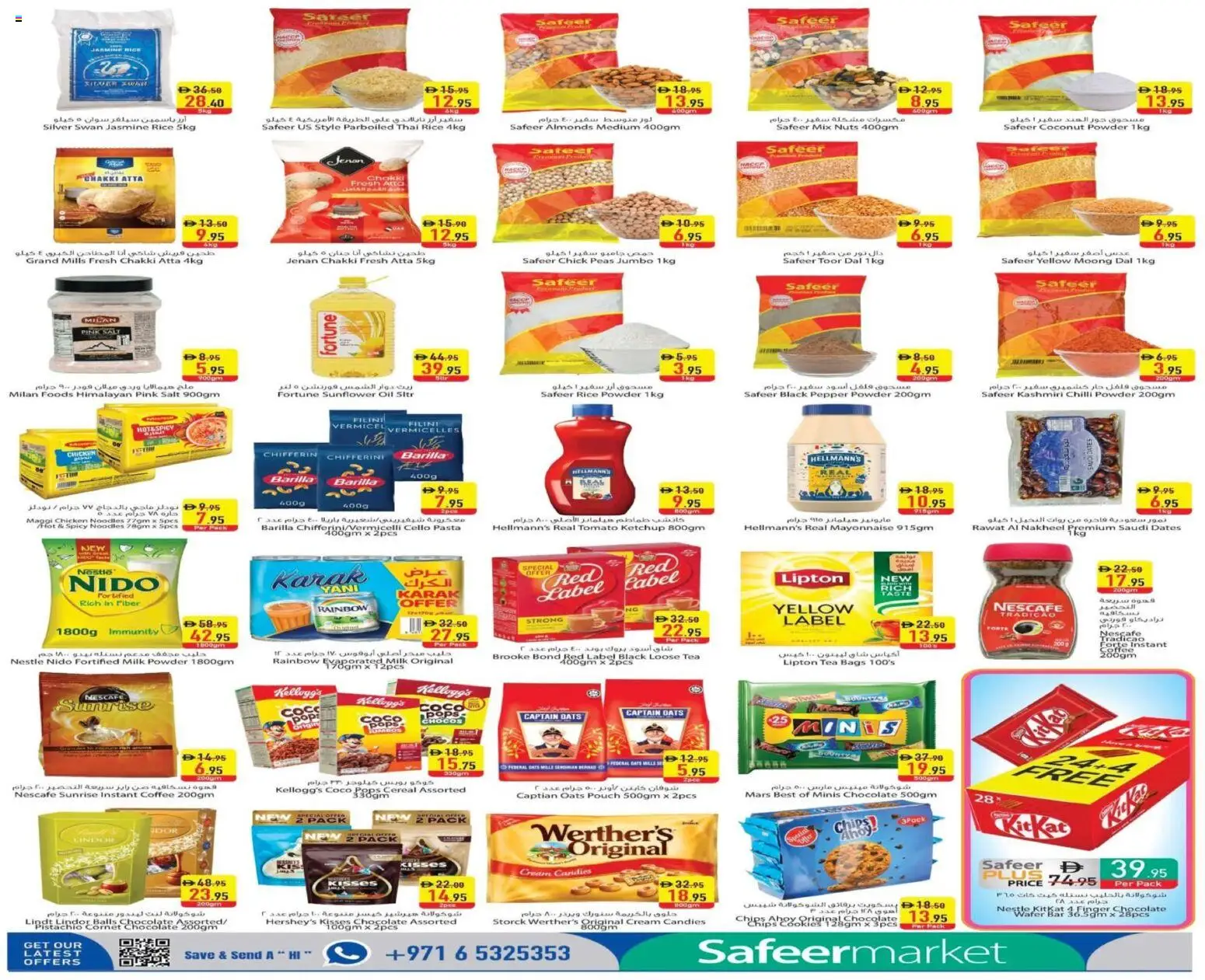 {H1} | Page: 4 | Products: Džús, Čokoláda, Hovězí maso, Orangen