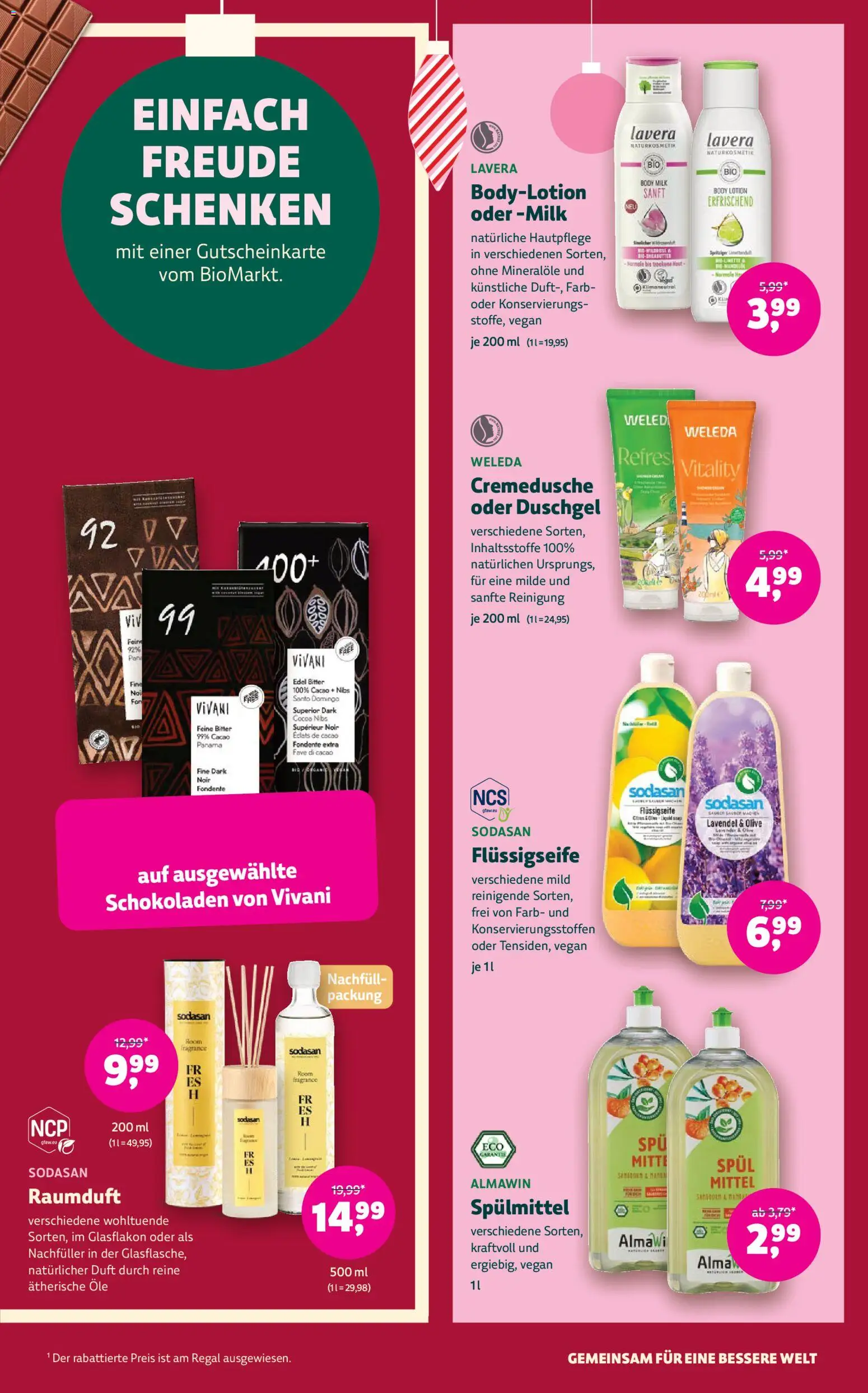 BioMarkt Prospekt – gültig ab 17.12.2025 | Seite: 13 | Produkte: Duschgel, Body Lotion, Body Milk, Lavendel