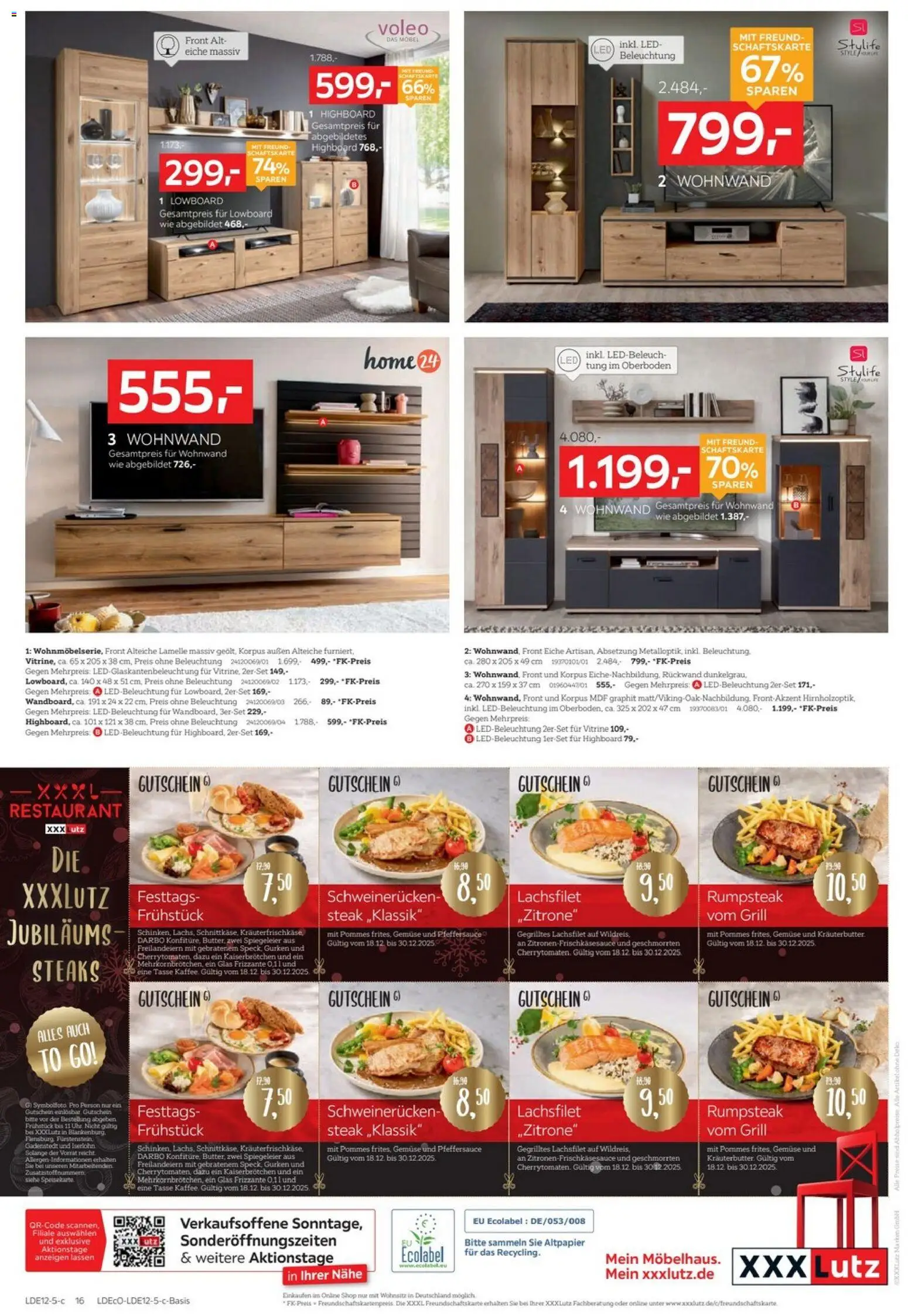 XXXL Lutz Prospekt 	 – gültig ab 20.12.2025 | Seite: 30 | Produkte: Grill, Kaffee, Schweinerucken, Gurken