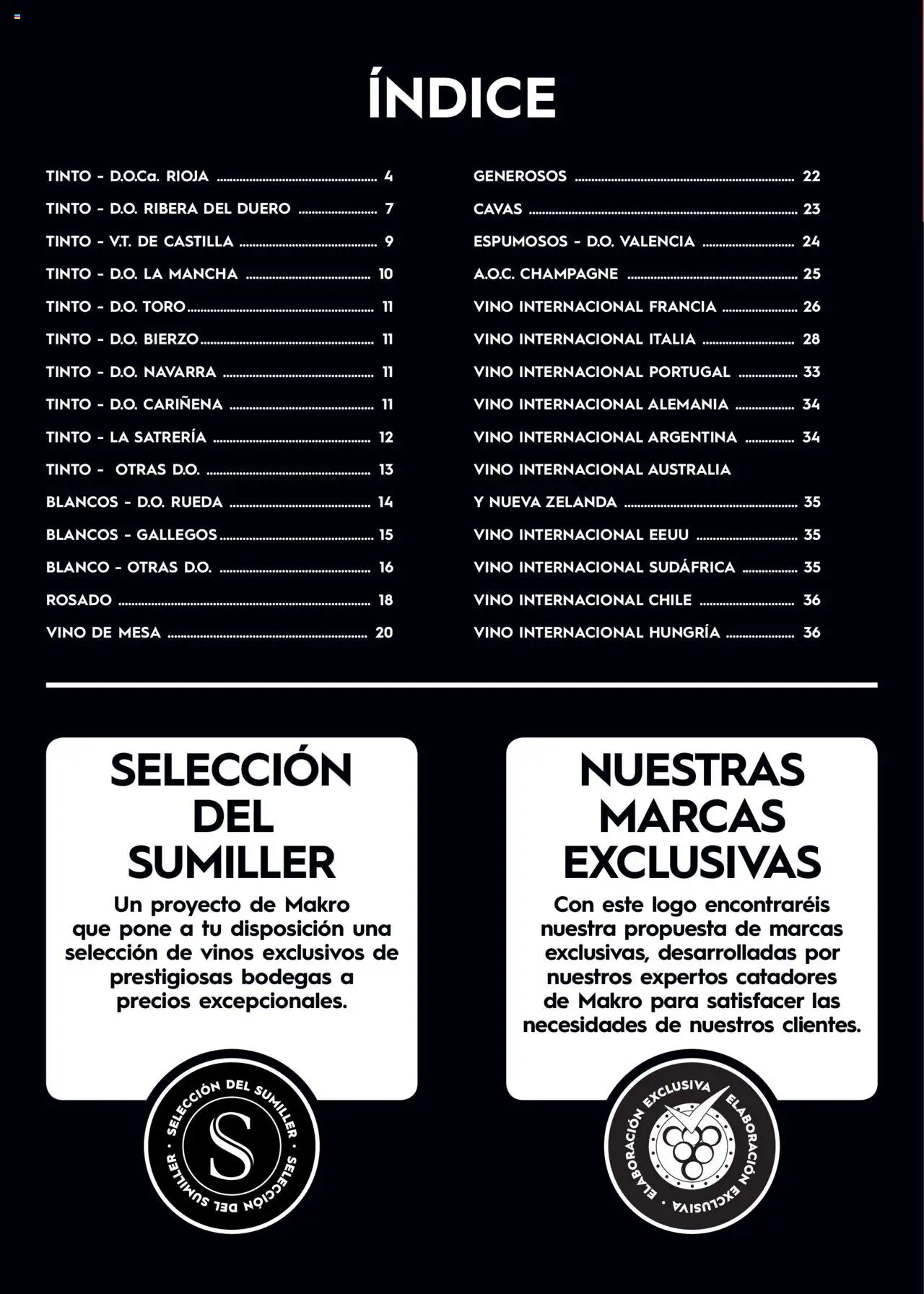 Makro Guia de vinos │ válido desde el 02.01.2025 | Página: 2 | Productos: Vino, Mesa