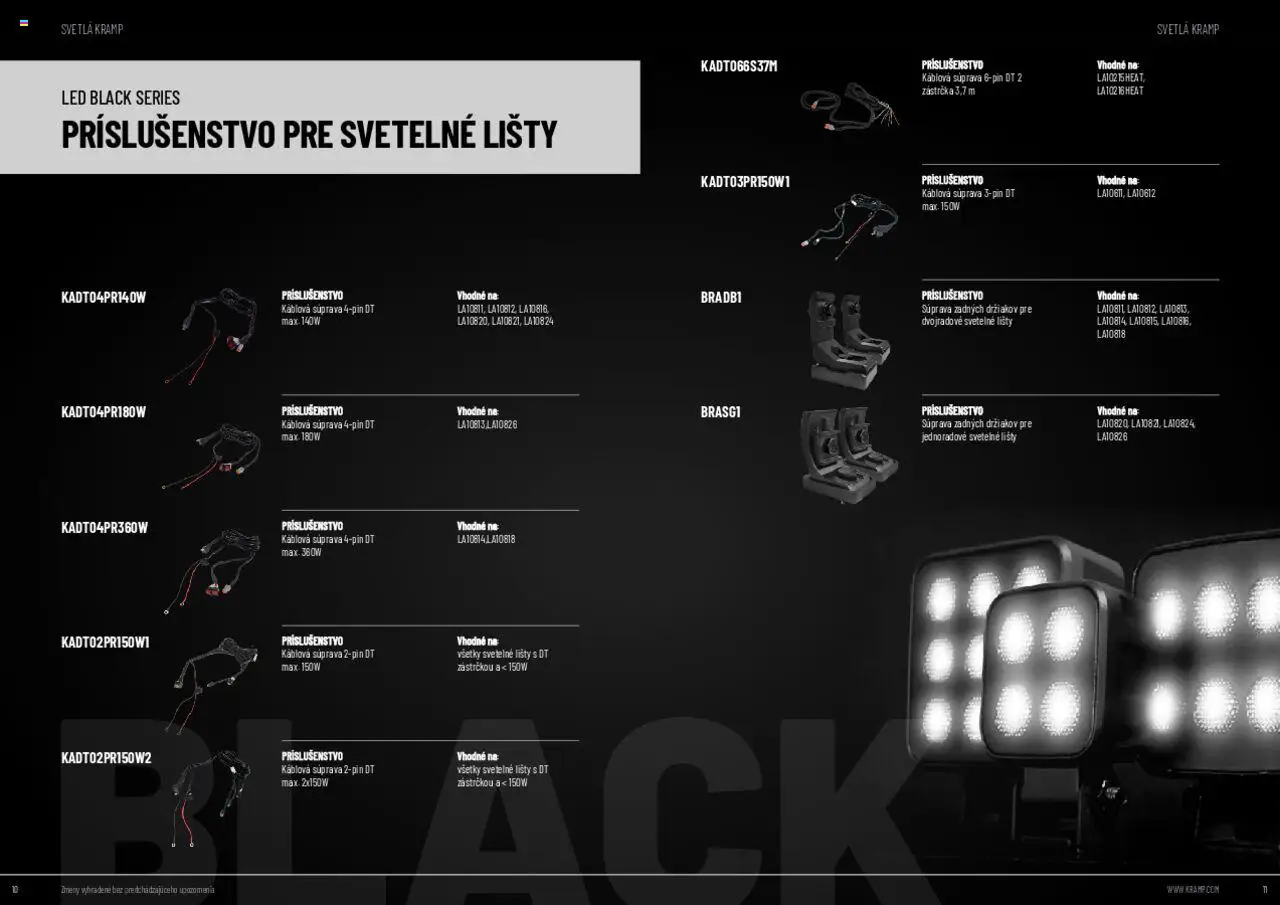 Kramp leták │ platný od 12.08.2025 | Strana: 6 | Produkty: Led, Svetlá