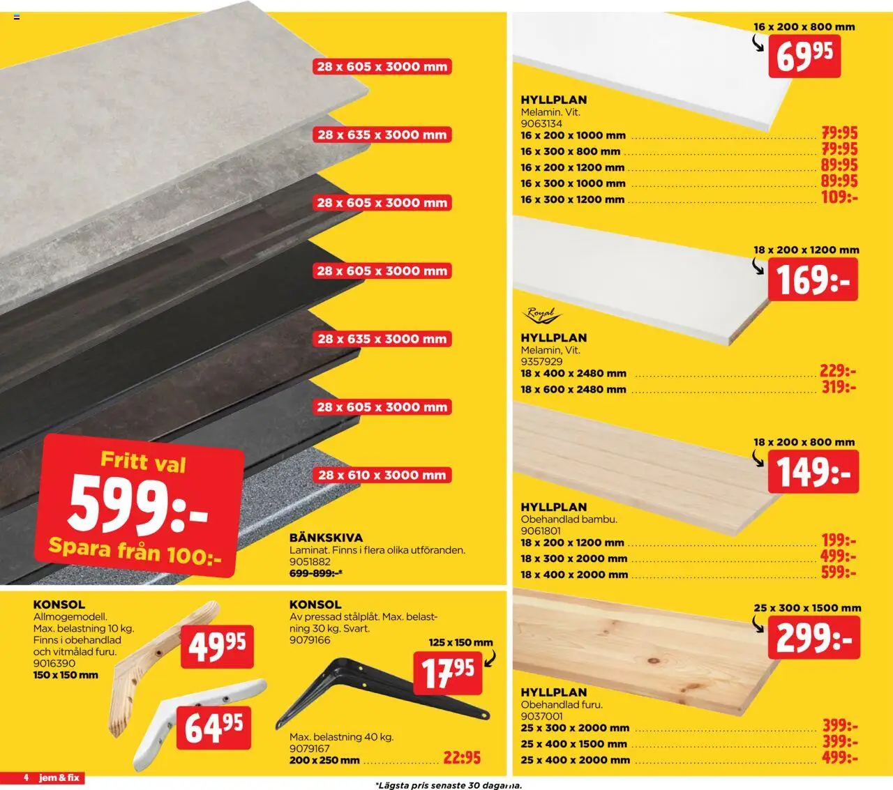 Jem & Fix reklamblad aktuell från 05.10.2025 | Sida: 4
