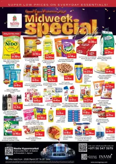 Preview of Nesto Midweek special Fakhruddin Mall- Al Nakhil Al Rumailah 1, Ajman  valid from 23.03.2026