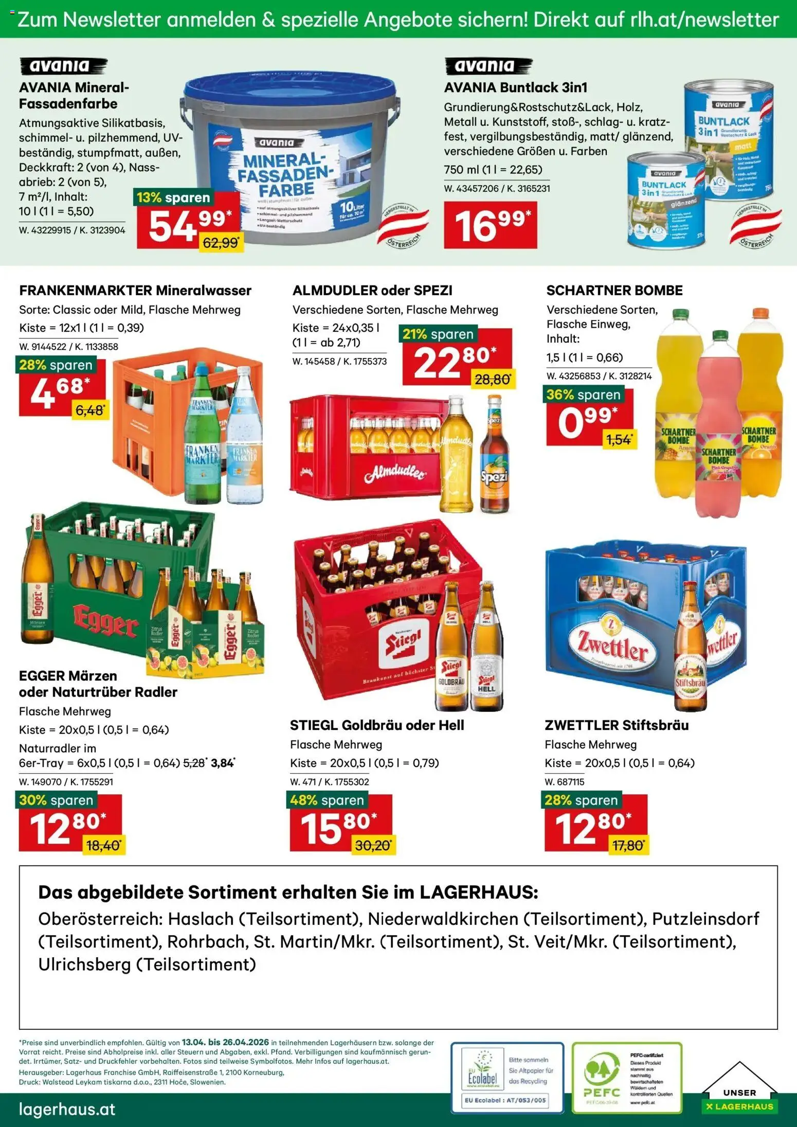 Lagerhaus Wochen Angebote gültig ab 13.04.2026 | Seite: 12