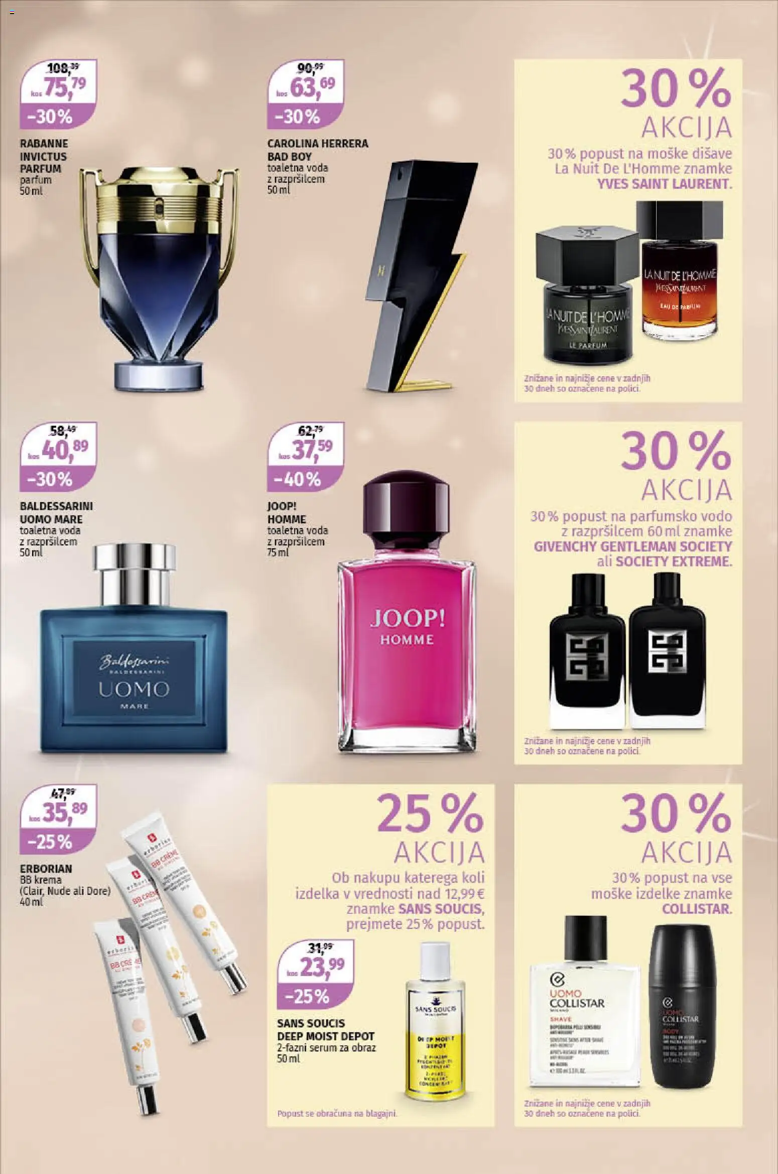 Novi Müller katalog ponudbe – veljaven od 27.10.2025 | Stran: 3 | Izdelki: Parfum, Bb krema, Krema, Toaletna voda