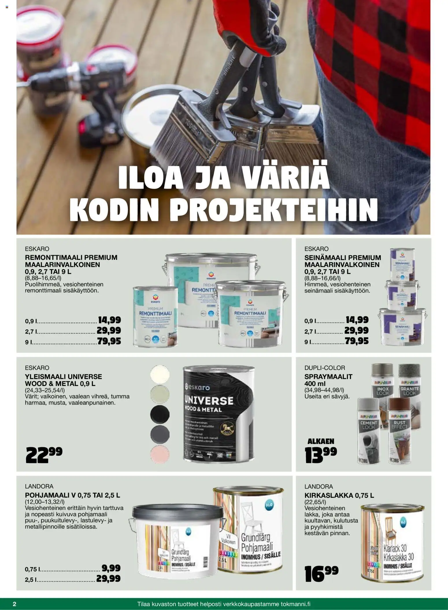Tokmanni - 2025 Työkalukuvasto – voimassa 01.11.2025 alkaen | Sivu: 2