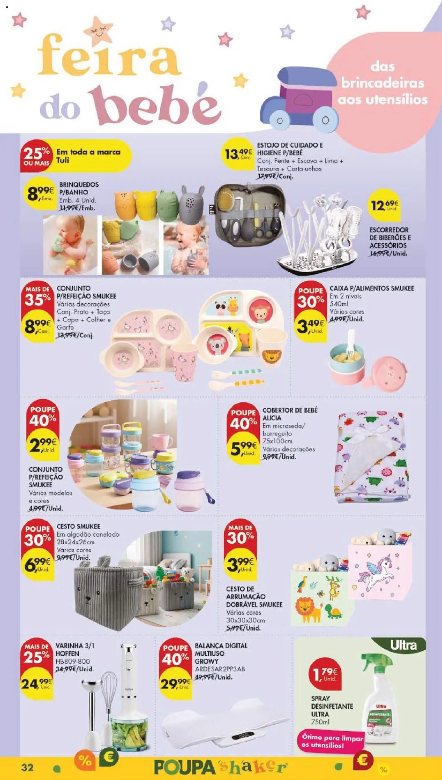 Pingo Doce folheto │ válido de 13.01.2026 | Página: 34 | Produtos: Escorredor, Pente, Corta-unhas, Cobertor