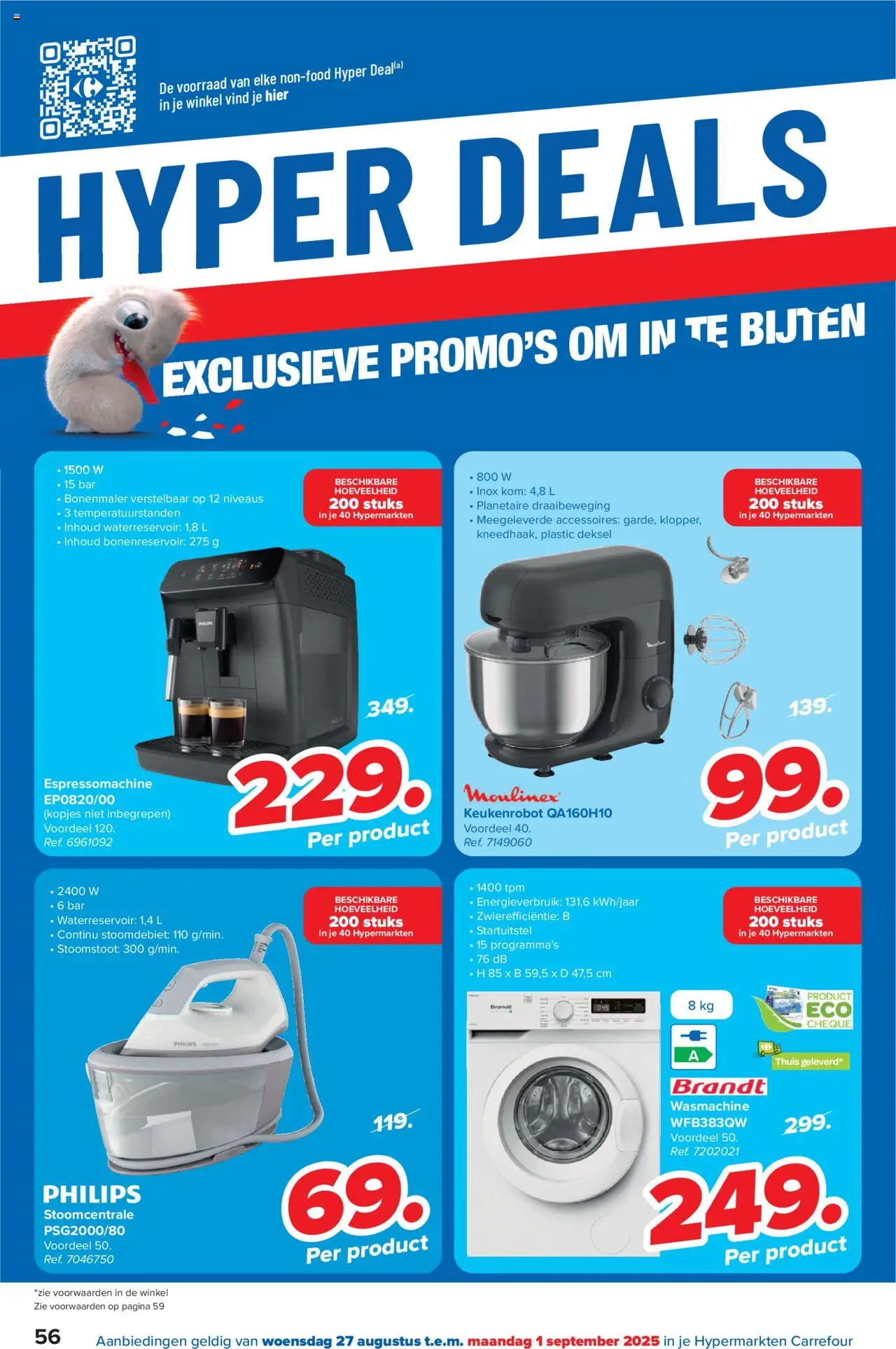  | Pagina: 56 | Producten: Wasmachine, Kom