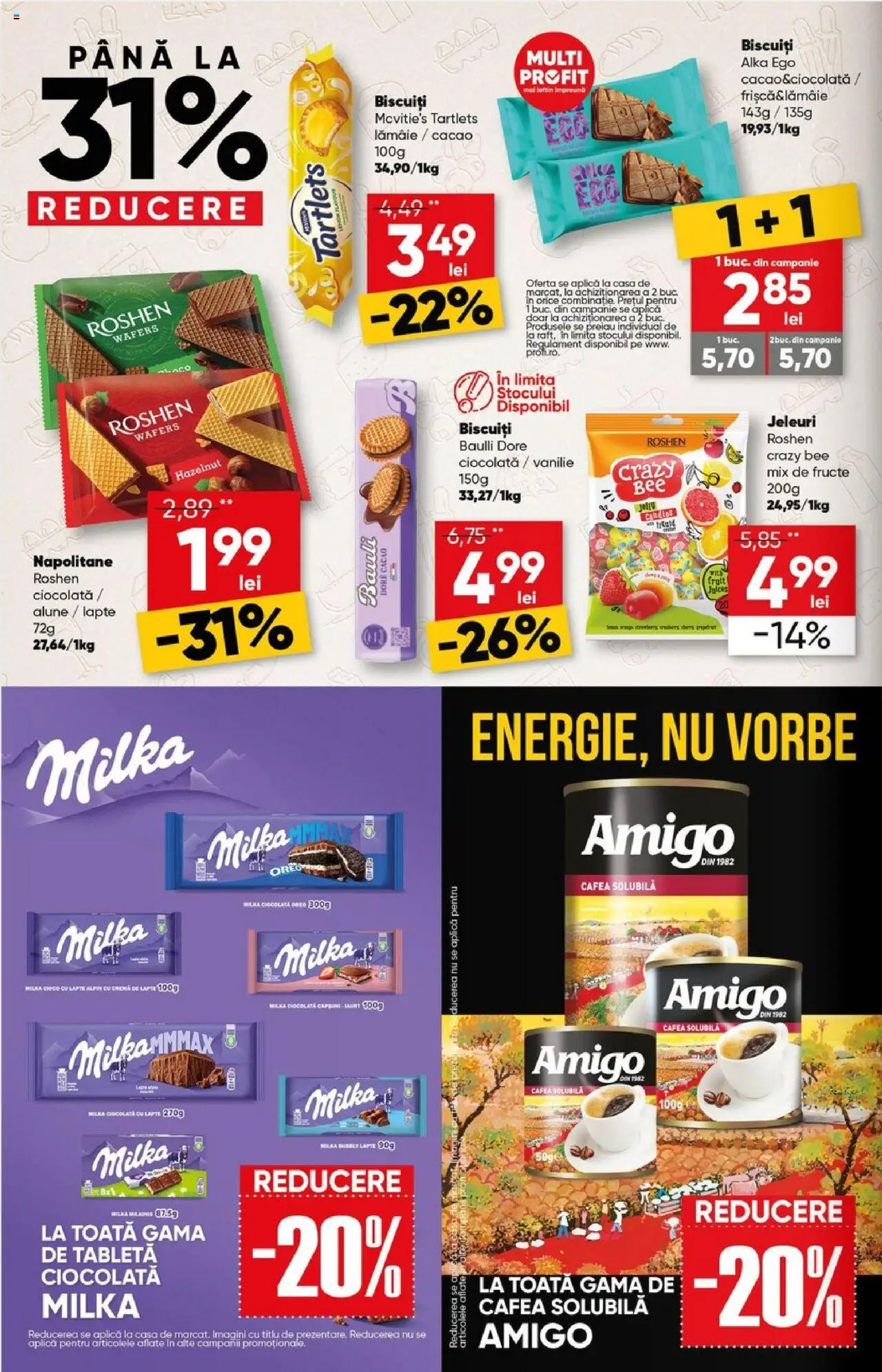 Catalog Profi Super – valabil de la 23.07.2025 | Pagină: 12 | Produse: Lapte, Ciocolată, Cacao, Jeleuri