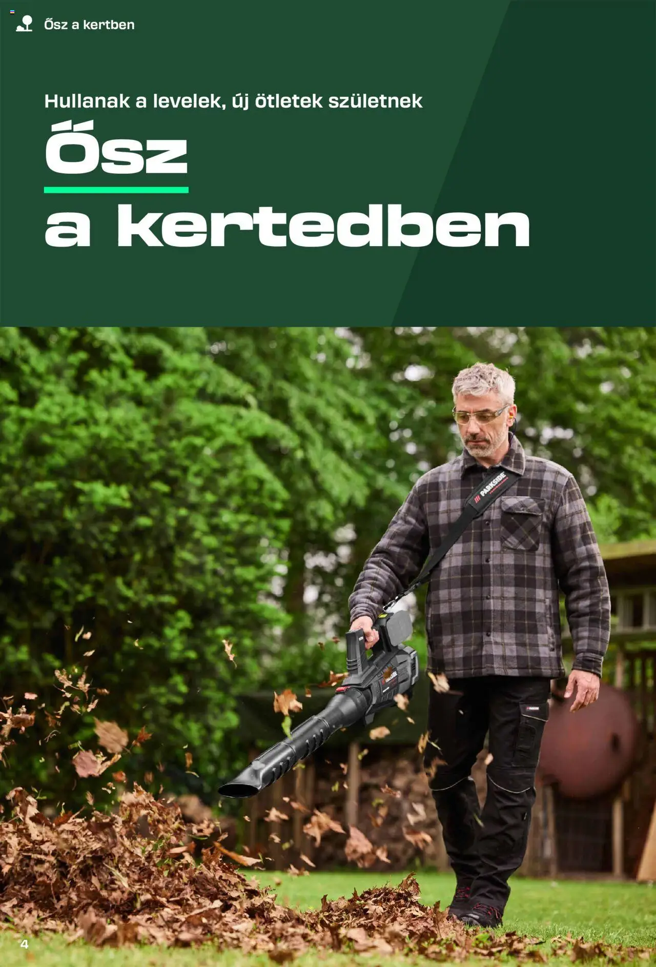 Lidl akciós ujság - amely érvényes a következő dátumtól: 26.08.2025 | Oldal: 4 | Termékek: Parkside