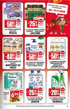 Ofertele Profi valabile de la 29.10.2025 | Pagină: 3 | Produse: Pomelo, Bucătărie, Role, Balsam de rufe