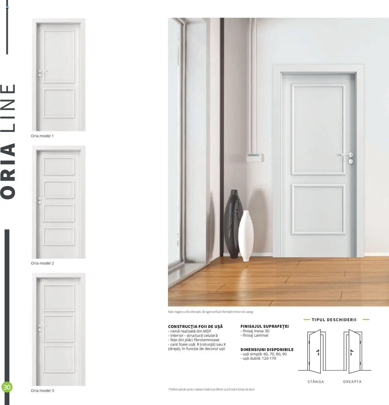 Noul catalog Proges – valabil de la 01.08.2025 | Pagină: 30 | Produse: Ușă