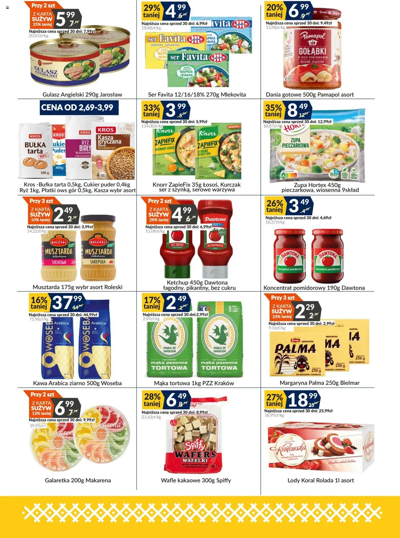 Sużyw Gazetka od 11.08.2025 | Strona: 3 | Produkty: Kiełbasa, Karta, Kiełbasa śląska, Ser