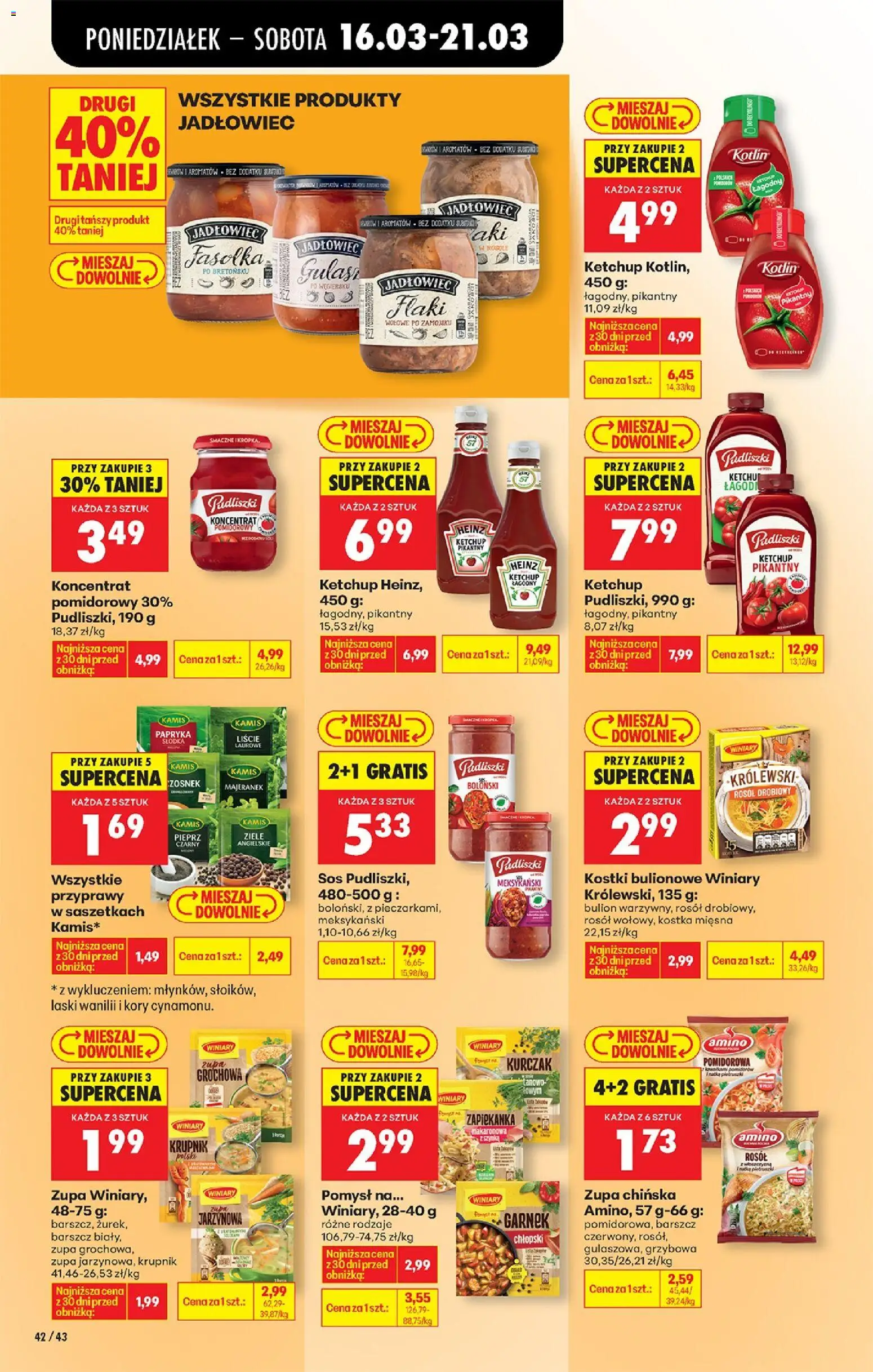 Biedronka gazetka od poniedziałku od 16.03.2026 | Strona: 50