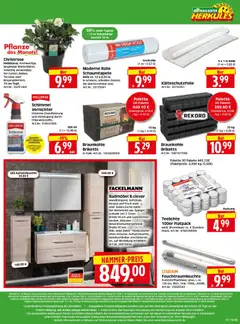 HERKULES Bau & Garten ab 17.11.2025 gültig | Seite: 16 | Produkte: Kamin, Bad, Spiegel, Handtuchhalter
