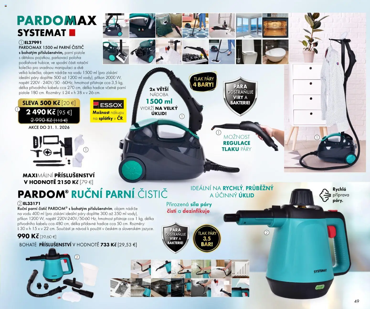 Nové Dedra akcie – leták je platný od 01.01.2026 | Strana: 49