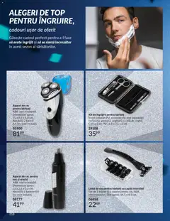 Ofertele Avon valabile de la 01.12.2025 | Pagină: 218 | Produse: Trimmer, Lamă de ras, Mâner, Baterii