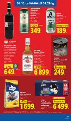 STAROPRAMEN Világos sör / szűretlen világos sör** / barna sör, Világos sör / szűretlen világos sör / barna sör. Alkoholtartalom: 5% / 4,4%, +50 Ft betétdíj, 0,5 l - amely érvényes a következő dátumtól: 16.04.2026 | Oldal: 11