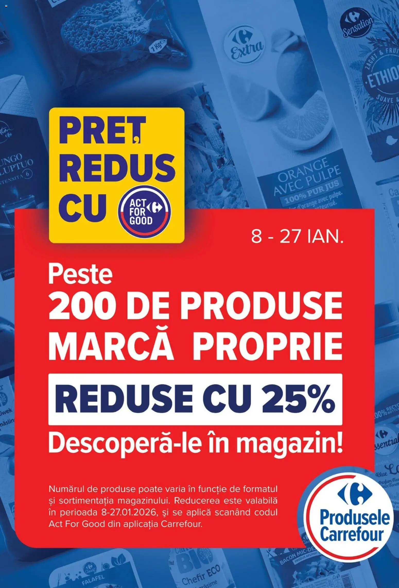 Noul catalog Carrefour – valabil de la 08.01.2026 | Pagină: 22 | Produse: Parfum, Bacon, Pește