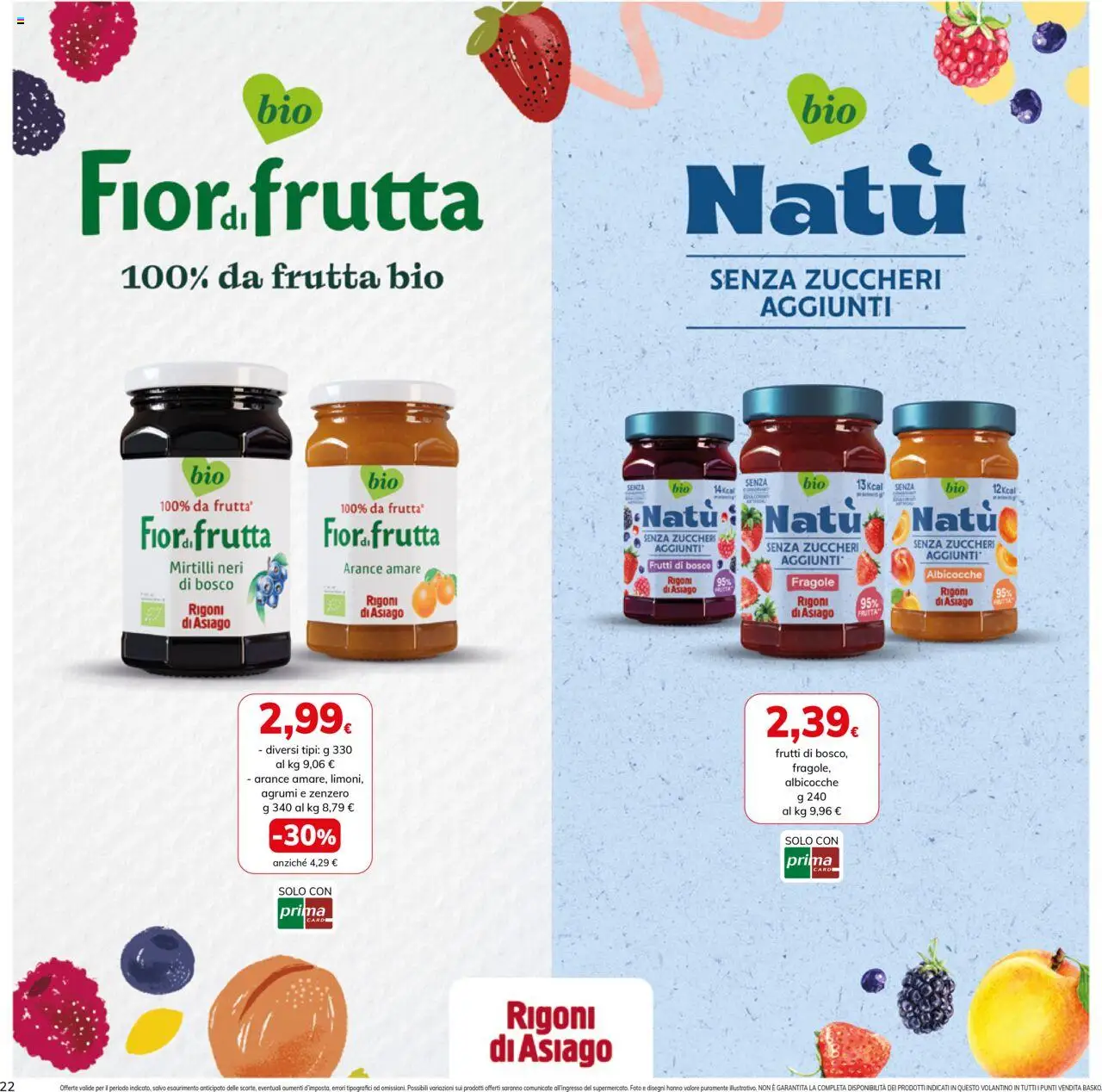 Volantino Basko del 12.08.2025 | Pagina: 22 | Prodotti: Fragole, Agrumi, Mirtilli, Albicocche