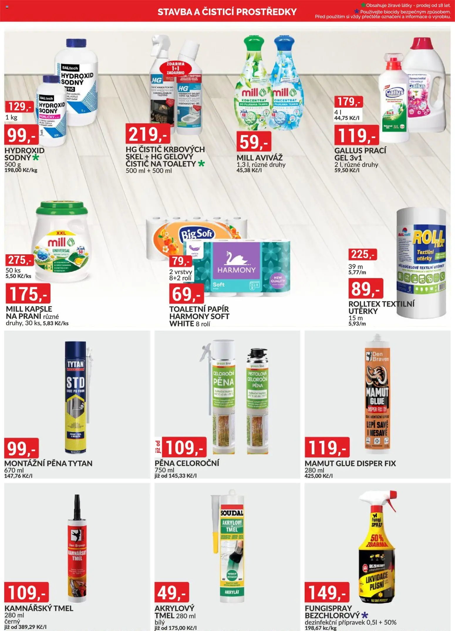 BAUMAX leták od 01.02.2026 | Strana: 25 | Produkty: Aviváž, Kapsle, Toaletní papír, Wc