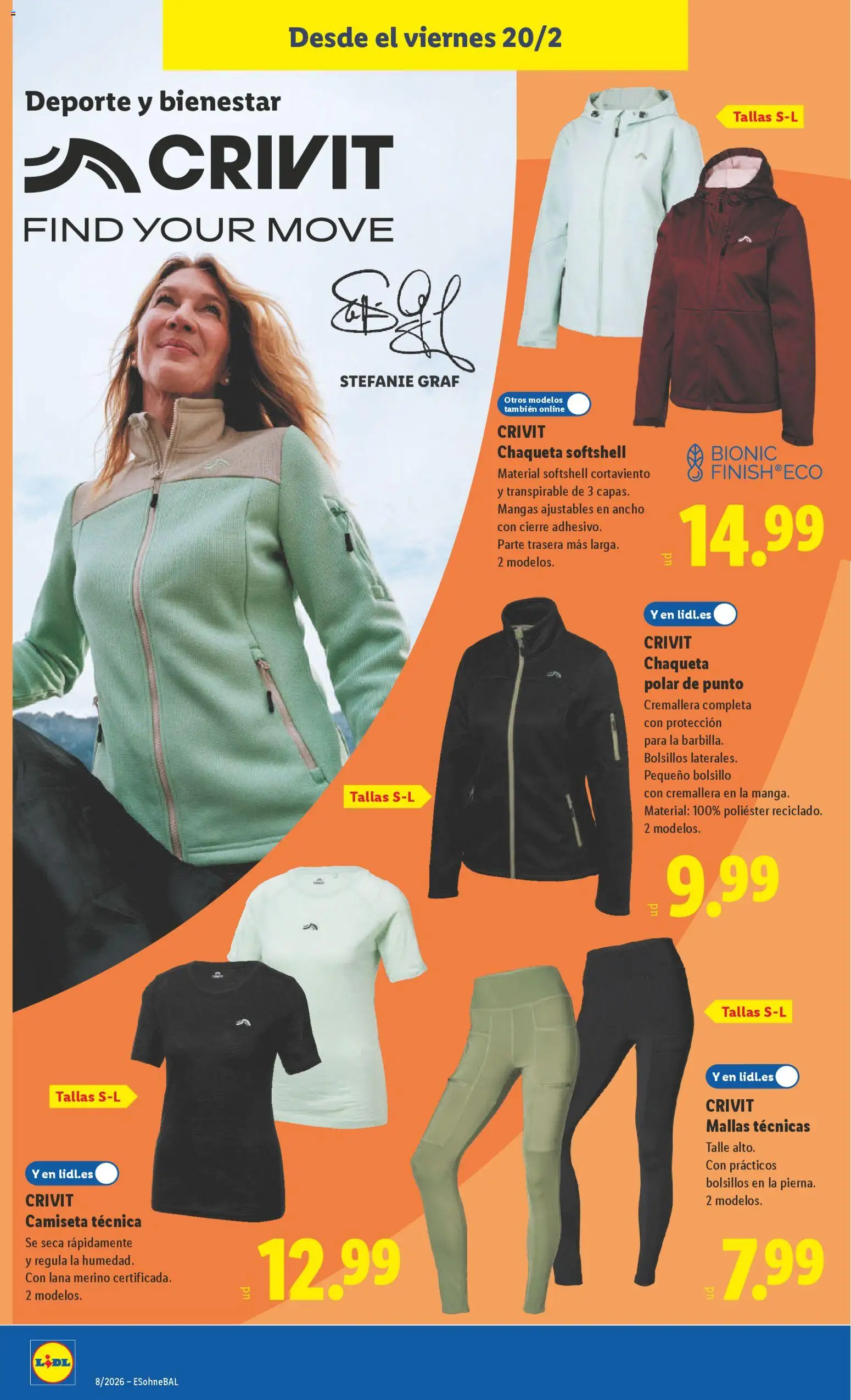 Lidl folleto de bazar │ válido desde el 16.02.2026 | Página: 26 | Productos: Chaqueta