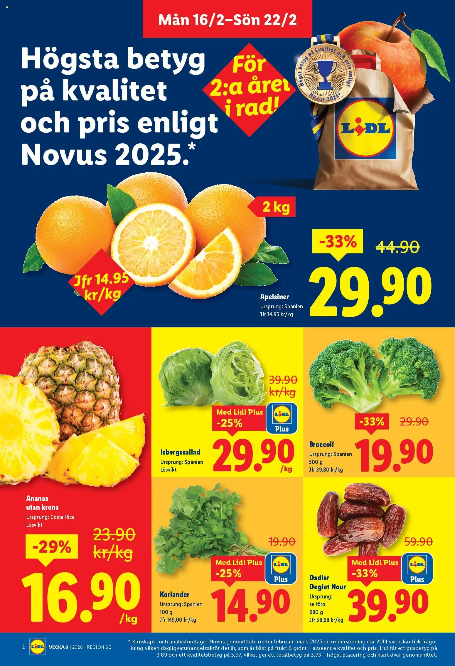 Lidl reklamblad aktuell från 16.02.2026 | Sida: 2