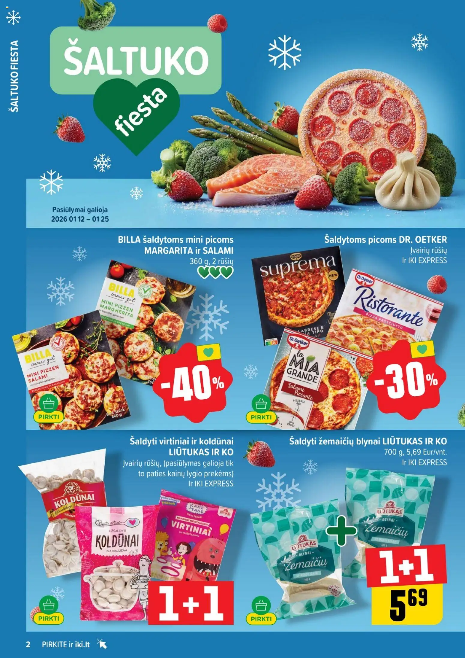 IKI akcijos nuo 12.01.2026 | Puslapis: 2 | Prekių: Kiauliena