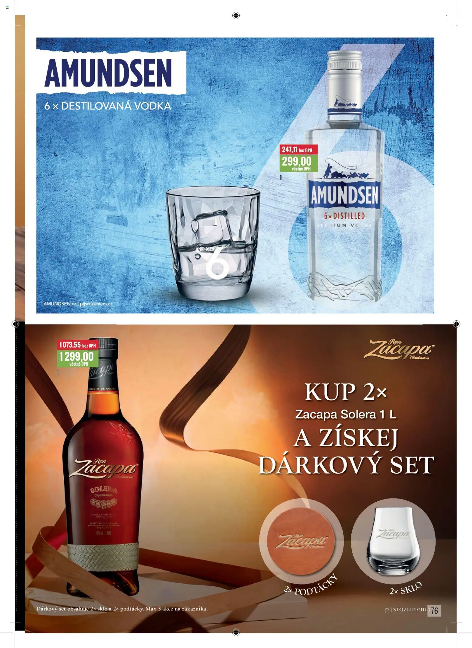 Ratio leták od 01.12.2025 | Strana: 77 | Produkty: Vodka, Zacapa