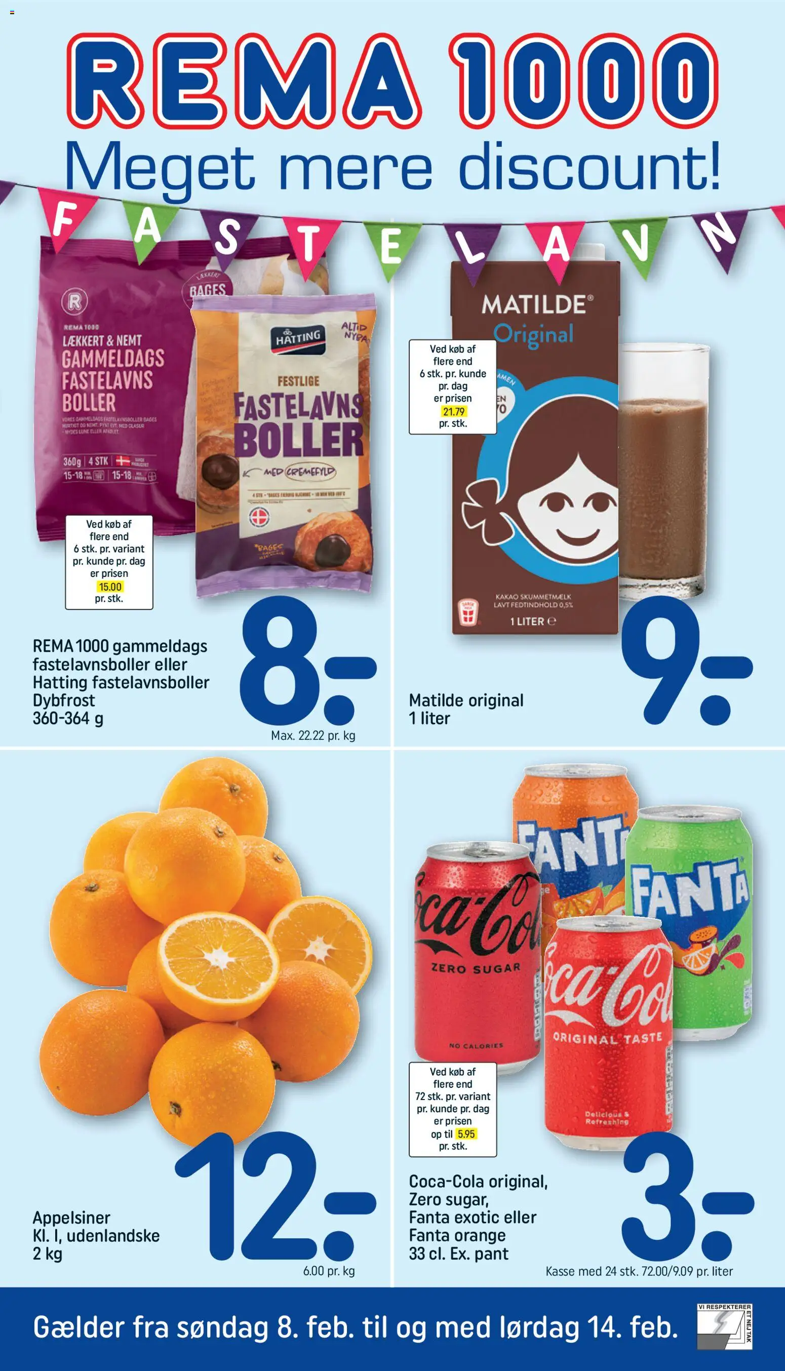 Rema 1000 tilbudsavis – gyldig fra 07.02.2026 | Side: 1