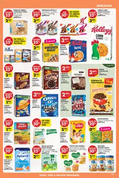 LEITE EM PÓ JUNIOR 4 APTAMIL, Leite em Pó Junior 4 Aptamil 750g │ válido de 18.09.2025 | Página: 17 | Produtos: Banana, Granola, Leite, Cereais