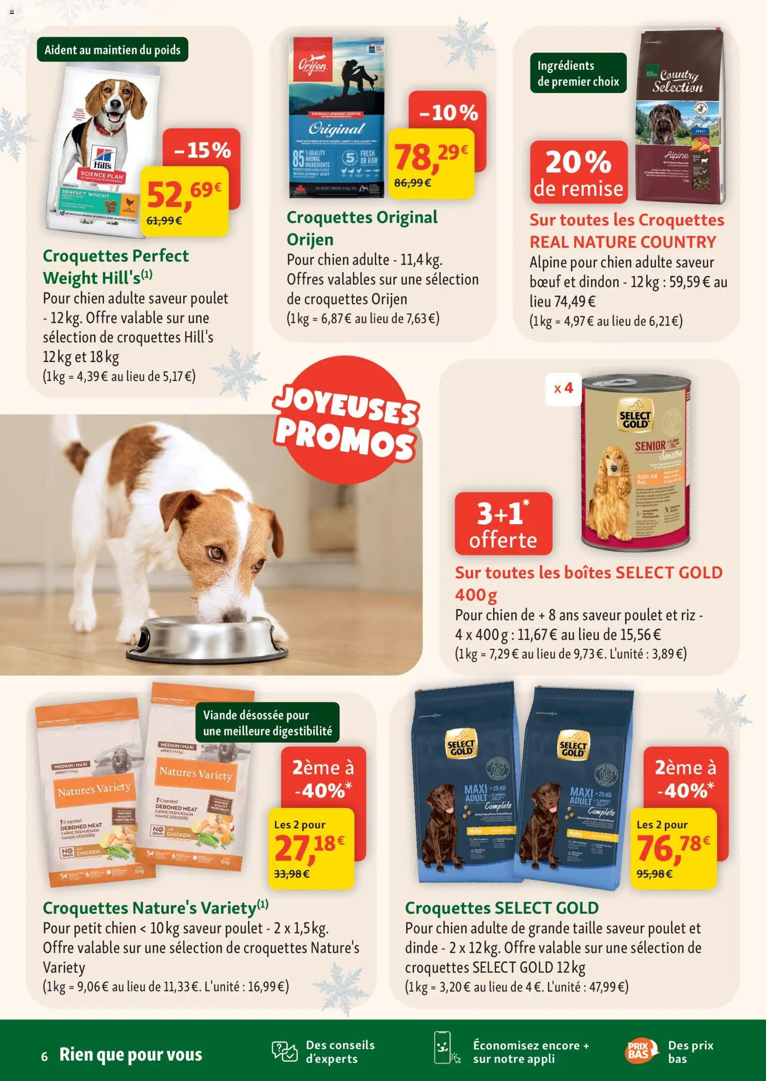 {H1} | Page: 6 | Produits: Poids, Viande, Riz