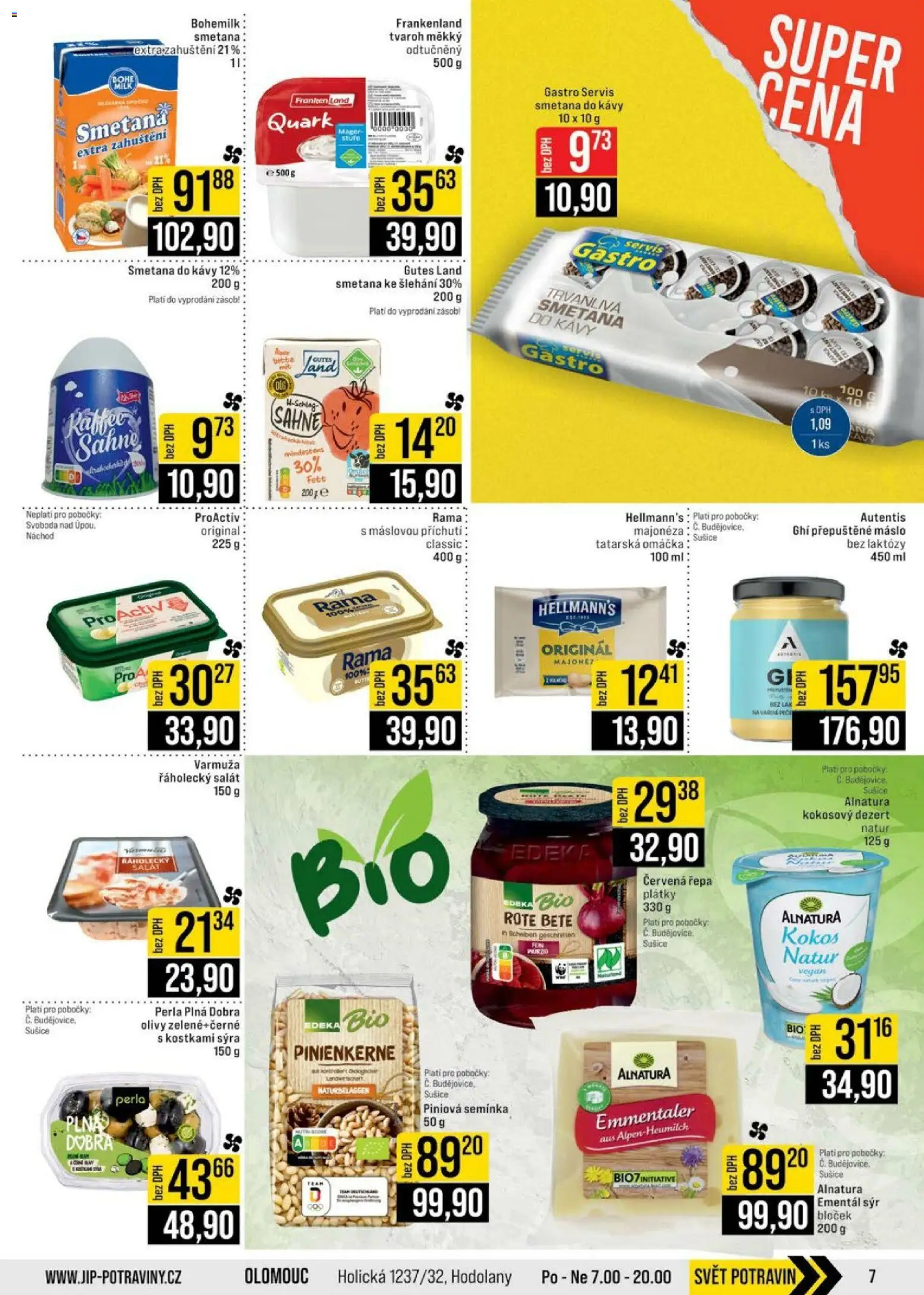 Jip leták - Cash & Carry od 04.02.2026 | Strana: 7 | Produkty: Sýr, Tvaroh, Salát, Červená řepa