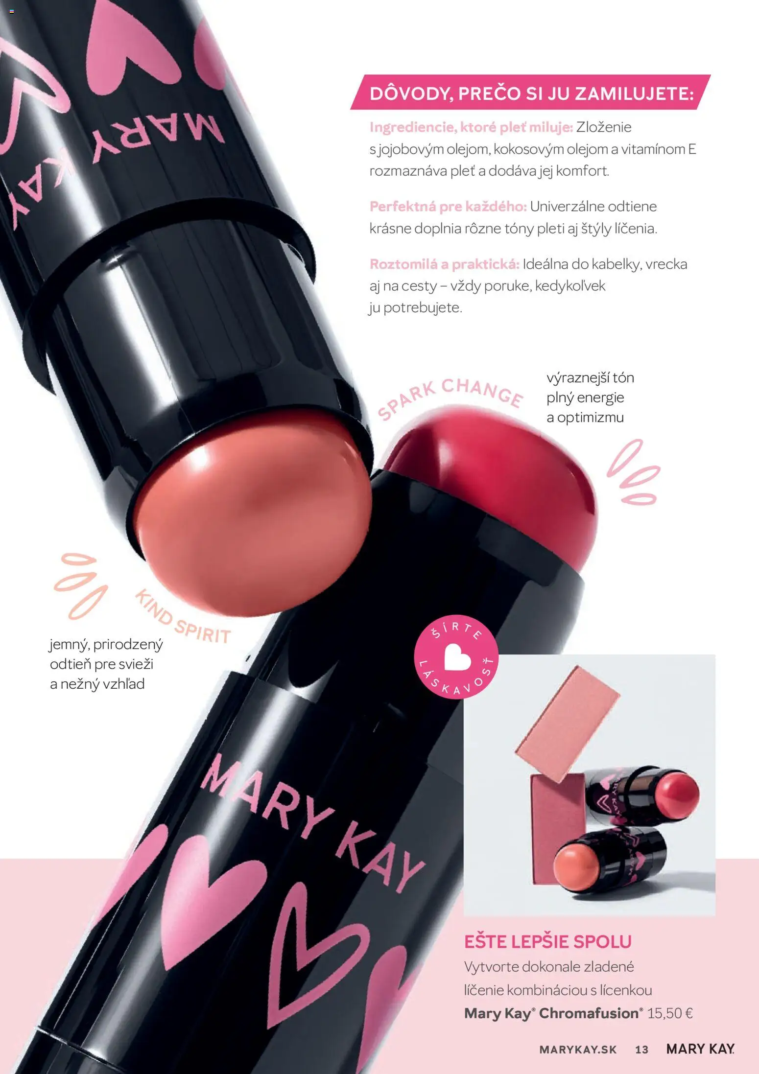 Nové Mary Kay akcie – leták je platný od 01.04.2026 | Strana: 13