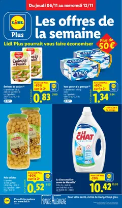 LIDL - Prévisualisation de LIDL catalogue semaine 45 valide à partir de 06.11.2025 | Page: 10 | Produits: Savon de marseille, Yaourt à La Grecque, Savon, Pois chiches