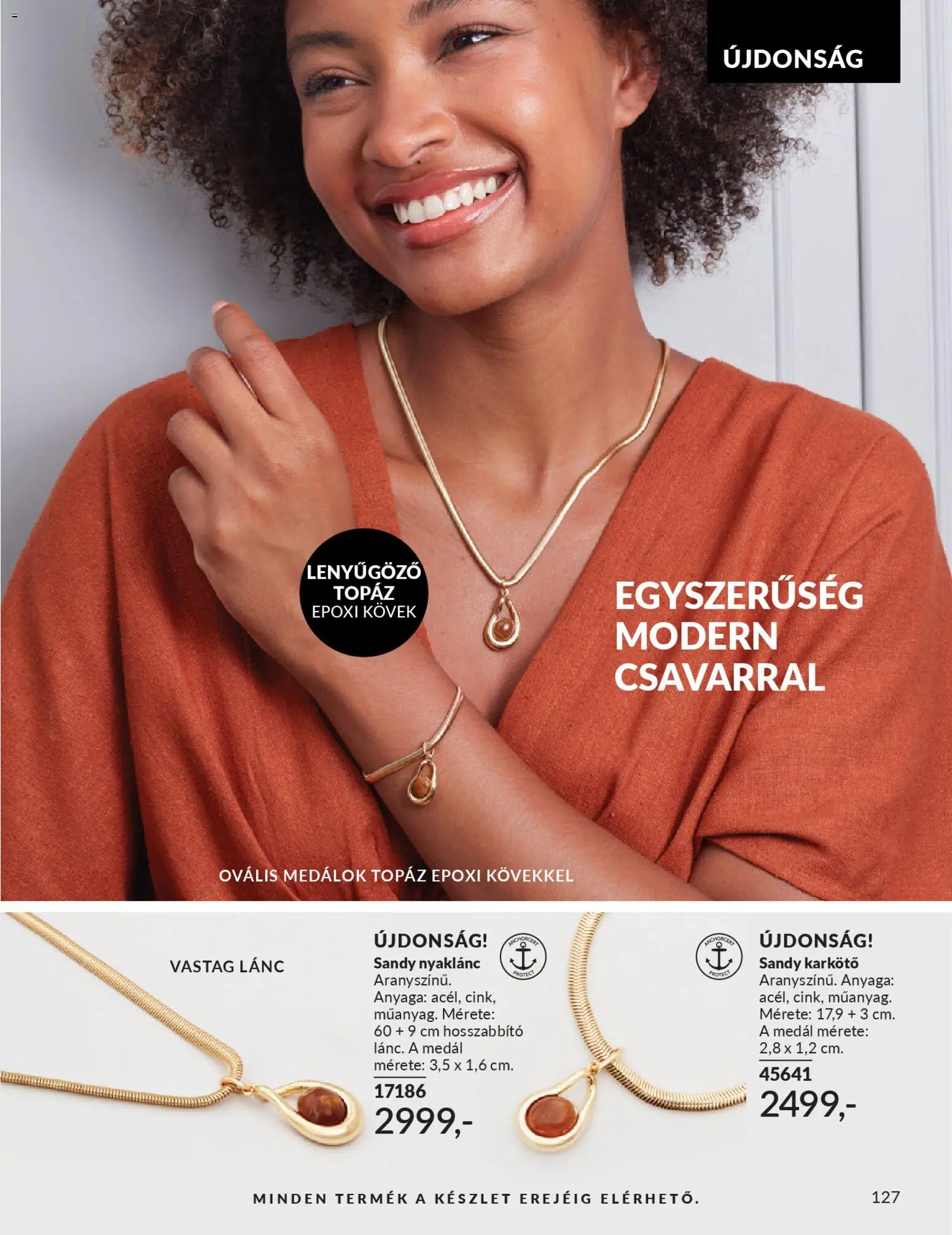 Avon akciós ujság - amely érvényes a következő dátumtól: 01.03.2026 | Oldal: 143 | Termékek: Hosszabbító, Karkötő